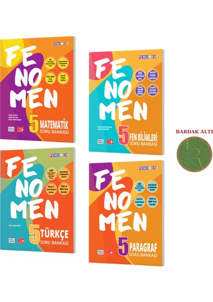 Fenomen Yayınları 5. Sınıf Tam Set 4 Kitap