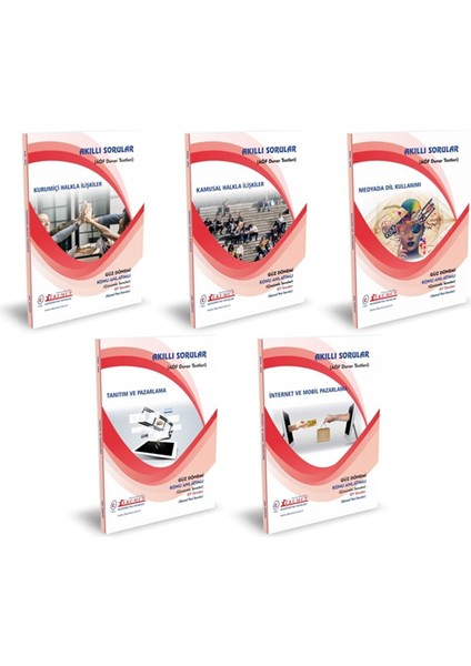 AÖF Halkla İlişkiler ve Reklamcılık 3. Sınıf Güz Dönemi Tüm Dersler