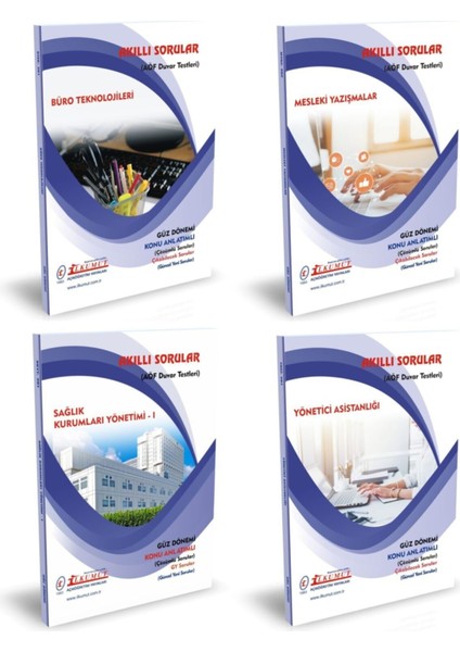 AÖF Tıbbi Dökümantsyon ve Sekreterlik 2. Sınıf Güz Dönemi Tüm Dersler