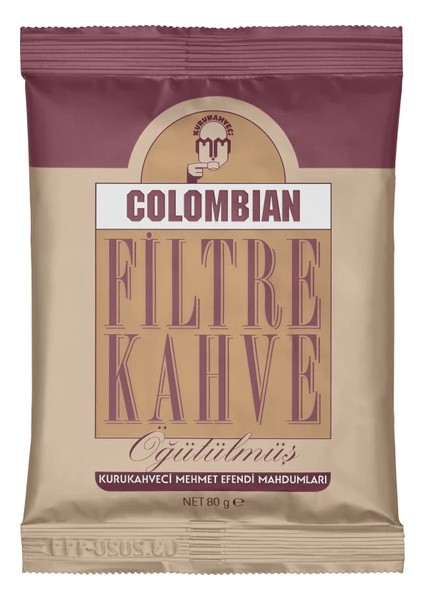 Colombian Filter 80 gr 6'li Set