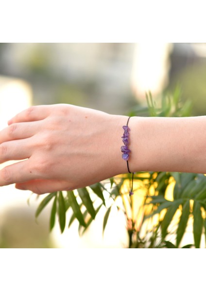 5 Adet Doğal Taş Bileklik - Ayarlamalı fiyatları