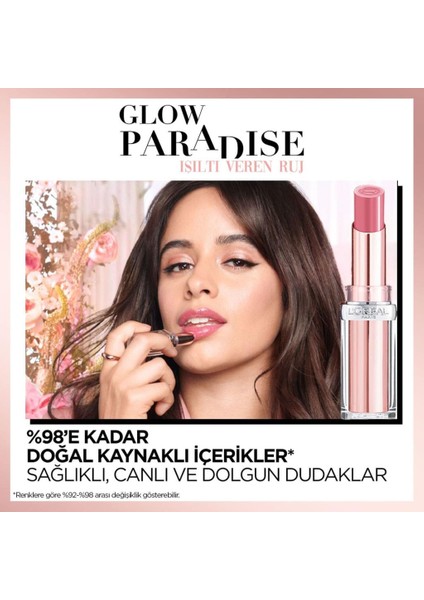 L'Oréal Paris Glow Paradise Balm-In-Lipstick - Işıltı Veren Ruj 642 Beige Eden