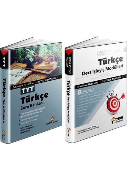 TYT Türkçe Soru + Ders İşleyiş Seti 2 Kitap 2023