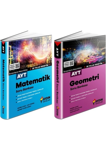 AYT Matematik + Geometri Soru Seti 2 Kitap 2023