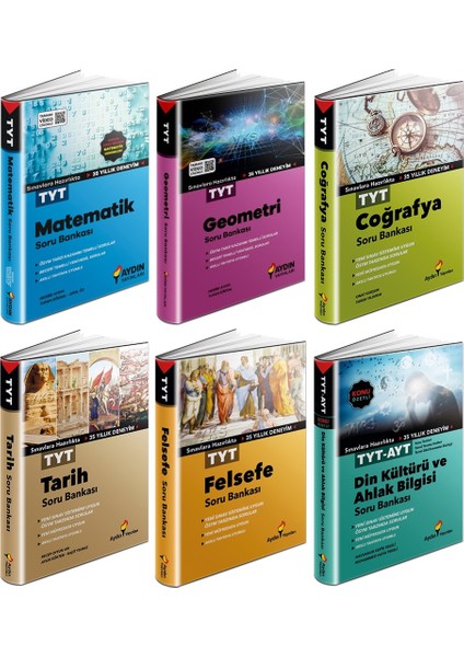 Adın Yayınları TYT Sözel Eşit Ağırlık Soru Bankası Seti 6 Kitap 2023