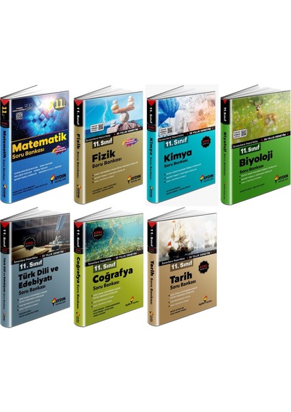 11. Sınıf Soru Bankası Seti Tam Set 7 Kitap 2023