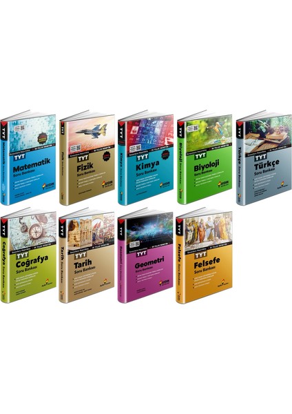 Adın Yayınları TYT Soru Bankası Seti 9 Kitap 2023