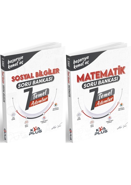 Kva 7. Sınıf Sosyal + Matematik Temel Adımlar Soru Seti 2 Kitap 2023