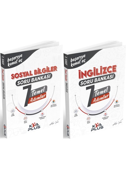 Kva 7. Sınıf Sosyal + Ingilzce Temel Adımlar Soru Seti 2 Kitap 2023