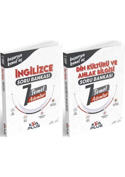 Kva 7. Sınıf Ingilizce + Din Temel Adımlar Soru Seti 2 Kitap 2023