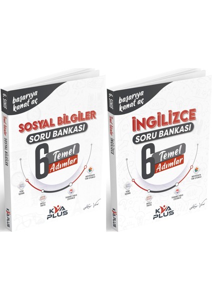 Kva 6. Sınıf Sosyal + Ingilzce Temel Adımlar Soru Seti 2 Kitap 2023