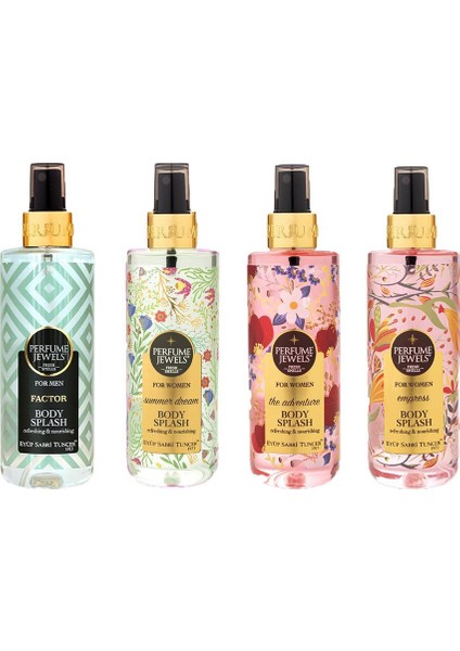 Vücut Spreyi Factor, Summer Dream, The Adventure ve Empress
