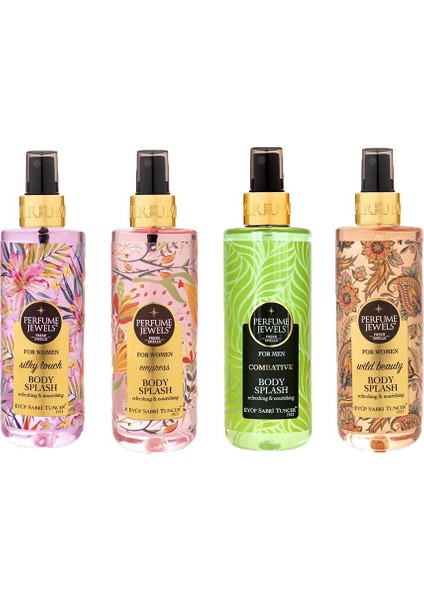 Vücut Spreyi Silky Touch, Empress, Combative ve Wild Beauty