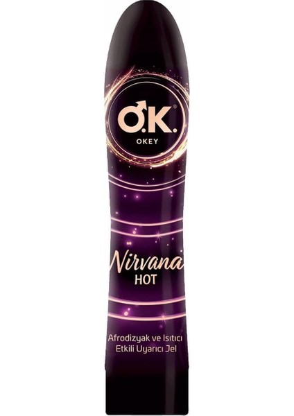 Uyarıcı Jel Nirvana Hot 100 Ml