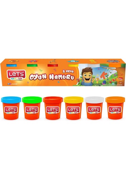 Oyun Hamuru 6 Renk 690 gr L8450