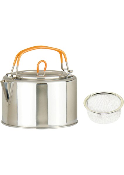 Açık Kamp Su Isıtıcısı Sofra Portatif Yürüyüş Seyahat 1l Kahve Çay Pot (Yurt Dışından)