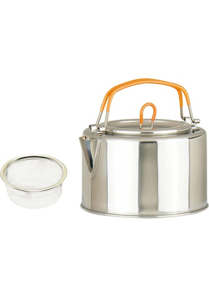 Açık Kamp Su Isıtıcısı Sofra Portatif Yürüyüş Seyahat 1l Kahve Çay Pot (Yurt Dışından)