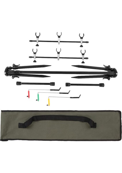 Balıkçı Tutucu Balık Kutupları Banka Göllerinde Balıkçılık ve Akış Yok Alarmı Yok (Yurt Dışından)