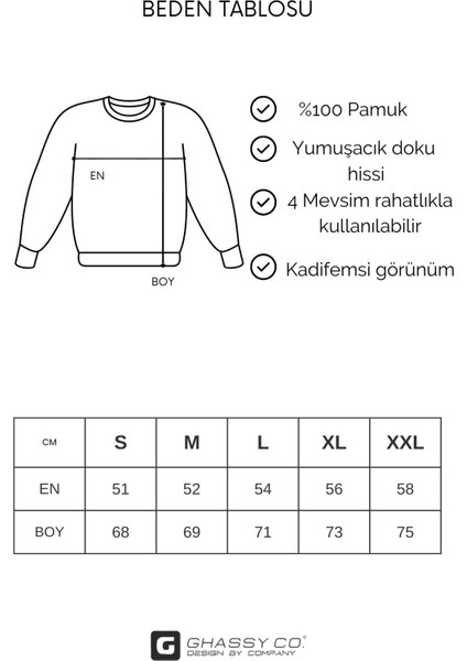 Erkek Triko Görünümlü Selanik Bisiklet Yaka Sweatshirt