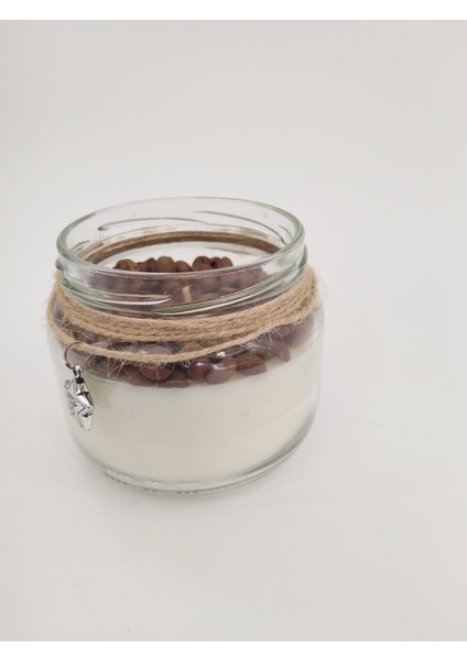 Handmade Yasemin - Okaliptüs Kokulu Kavanoz Soya Mumu Mum Soy Wax Aromaterapi, Dinlendirici Kokular fiyatları