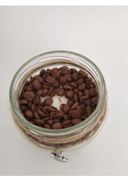 Handmade Yasemin - Okaliptüs Kokulu Kavanoz Soya Mumu Mum Soy Wax Aromaterapi, Dinlendirici Kokular fırsatları
