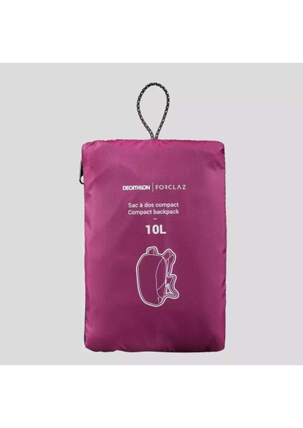 Forclaz Katlanabilir, Kompakt 10 Litre Sırt Çantası.