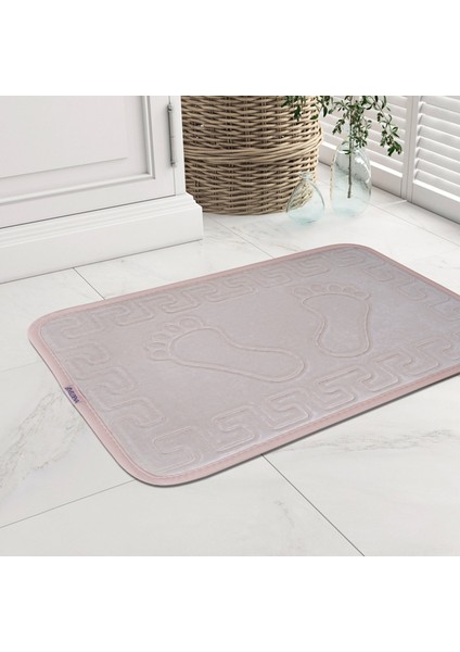 3lü Takım Ayakizi Desen Banyo Paspası