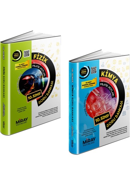 10. Sınıf Fizik - Kimya Soru Seti 2 Kitap 2023