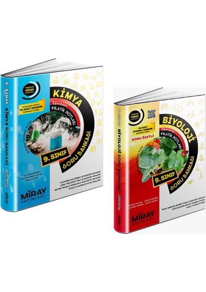 9. Sınıf Kimya - Biyoloji Soru Seti 2 Kitap 2023