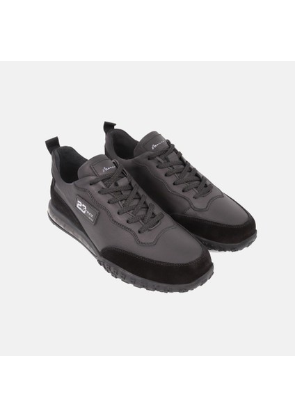 15160 Beyaz Erkek Deri Günlük Sneaker Ayakkabı