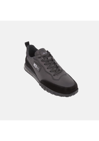 15160 Beyaz Erkek Deri Günlük Sneaker Ayakkabı