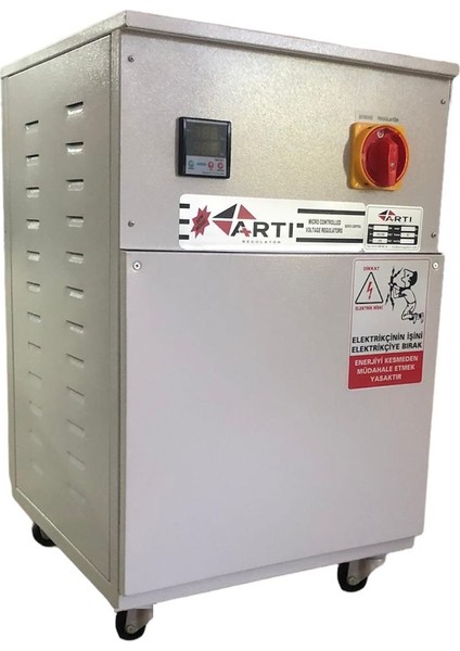20 Kva Monofaze Servo Kontrollü Voltaj Regülatörü (160-250V)