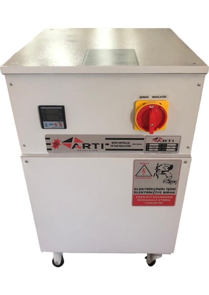 20 Kva Monofaze Servo Kontrollü Voltaj Regülatörü (160-250V)