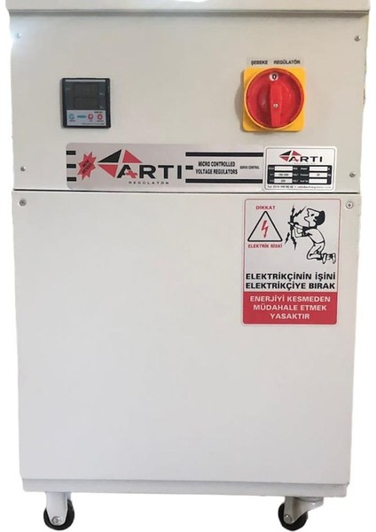 20 Kva Monofaze Servo Kontrollü Voltaj Regülatörü (160-250V)