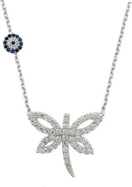 Yusufcuk Nazar Tasarımlı 925 Ayar Gümüş Bayan Kolye