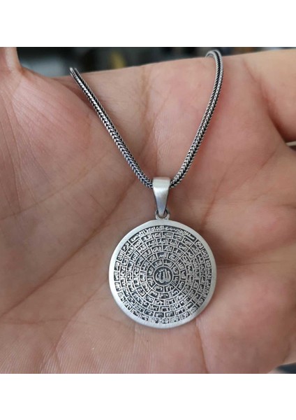 925 Ayar Gümüş Esma-Ül Hüsna Kolye fiyatları