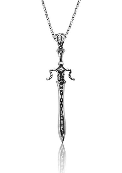 Gümüş Kılıç Kolye fiyatları