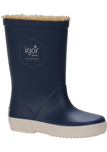 Kürklü Yağmur Çizmesi Splash Nautico Borreguito W10207