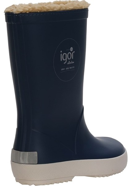 Kürklü Yağmur Çizmesi Splash Nautico Borreguito W10207