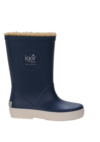 Kürklü Yağmur Çizmesi Splash Nautico Borreguito W10207