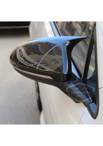Vw Golf 7 7.5 2012-2020 Batman Yarasa Ayna Kapağı Piano Black Abs Plastik fırsatları