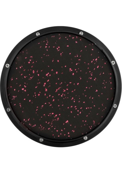 Dumb Drum Sessiz Davul 12 Inç Yuvarlak Şekar, Davul Eğitimi Plastik Plaka Siyah(Yurt Dışından) fırsatları