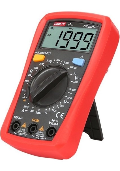 Uni-T UT33D+ 600V 10A Dijital Multimetre - Ncv