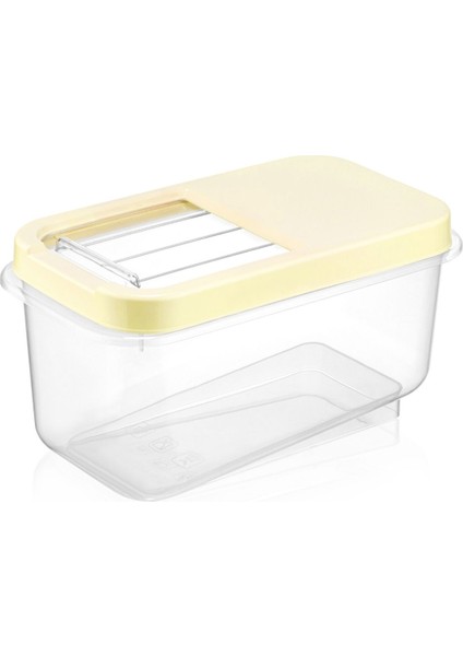 Multibox 7,5 Lt Kolay Kayar Kapaklı Çok Amaçlı Erzak, Bakliyat Vs. Saklama Kabı
