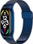 Xiaomi Mi Band 7 - 7 Nfc Için Milan Toka Artı Saat Kayışı - Mavi (Yurt Dışından) 2
