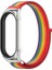 Xiaomi Mi Band 7 - 7 Nfc Için Naylon Saat Kayışı - Gümüş (Yurt Dışından) 2