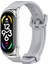 Xiaomi Mi Band 7 - 7 Nfc Için Silikon Saat Kayışı - Gri - Gümüş (Yurt Dışından) 2