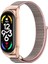 Xiaomi Mi Band 7 - 7 Nfc Için Naylon Saat Kayışı - Pembe Altın (Yurt Dışından) 1
