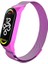 Xiaomi Mi Band 7 Için Metal Saat Kayışı - Mor (Yurt Dışından) 1