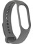 Xiaomi Mi Band 7 Için Silikon Saat Kayışı - Koyu Gri (Yurt Dışından) 3
